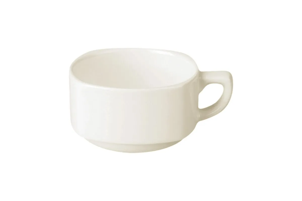RAK Tasse à déjeuner carré ivoire porcelaine vitrifiée Ska Sale