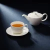 RAK Tasse à déjeuner empilable rond blanc porcelaine bone china 30,6 cl Ø 10 cm Bravura Outlet