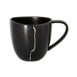 RAK Tasse à déjeuner noir porcelaine 30 cl Ø 8,5 cm Kintzoo Online