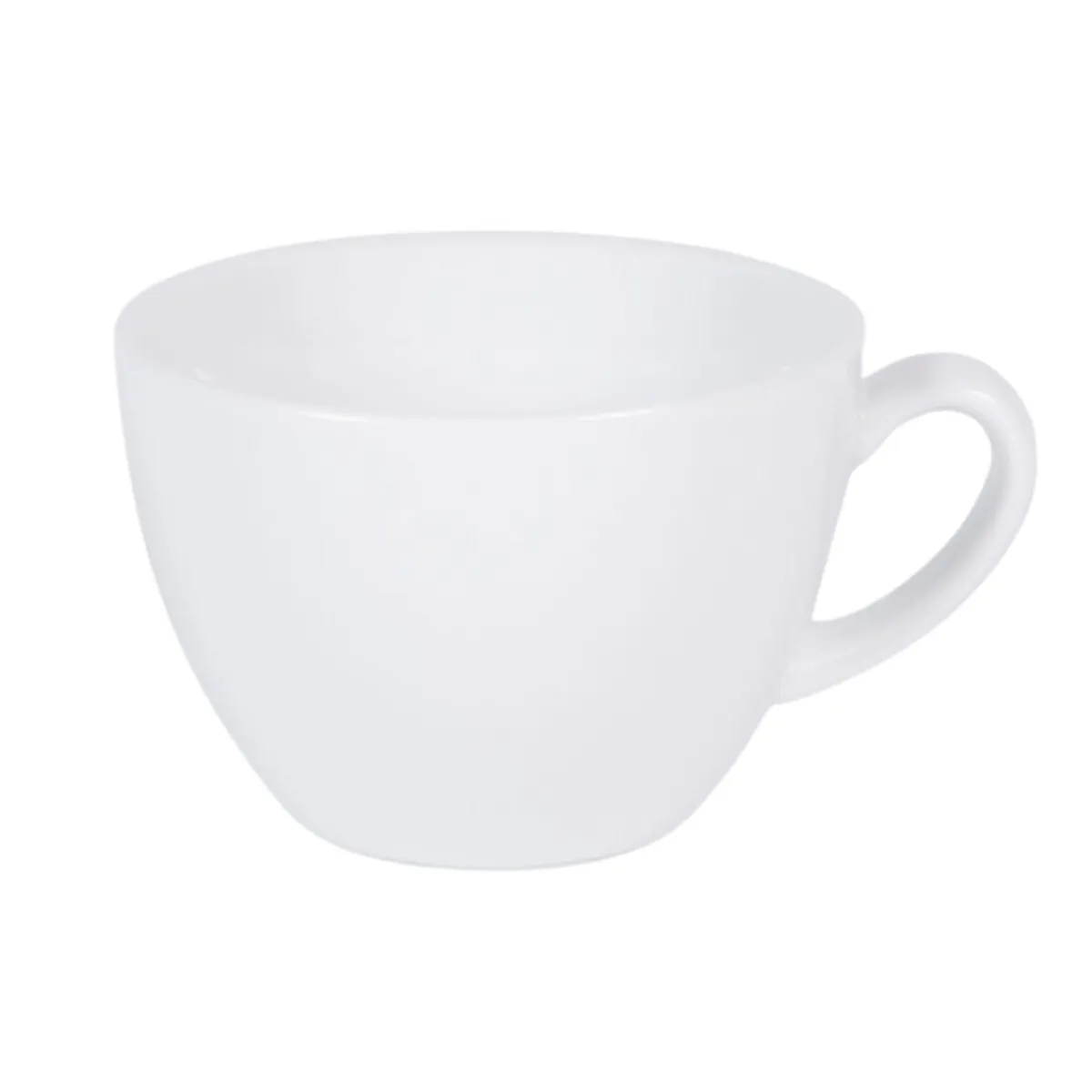 Tasse à déjeuner rond blanc porcelaine 30 cl Ø 10,5 cm Emotions - PRO.MUNDI Hot