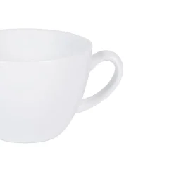 Tasse à déjeuner rond blanc porcelaine 30 cl Ø 10,5 cm Emotions - PRO.MUNDI Hot