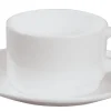 ARCOROC Tasse à déjeuner rond blanc verre opal 28 cl Ø 9,2 cm Opal Blanc Sale