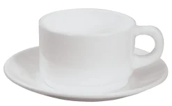 ARCOROC Tasse à déjeuner rond blanc verre opal 28 cl Ø 9,2 cm Opal Blanc Sale