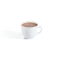 Tasse à déjeuner rond blanc verre opal 28 cl Ø 9,35 cm Trianon - ARCOROC Sale
