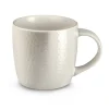 MEDARD DE NOBLAT Tasse à déjeuner rond ivoire grès émaillé 28 cl Stone