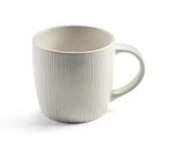 MEDARD DE NOBLAT Tasse à déjeuner rond ivoire grès émaillé 28 cl Magma Outlet