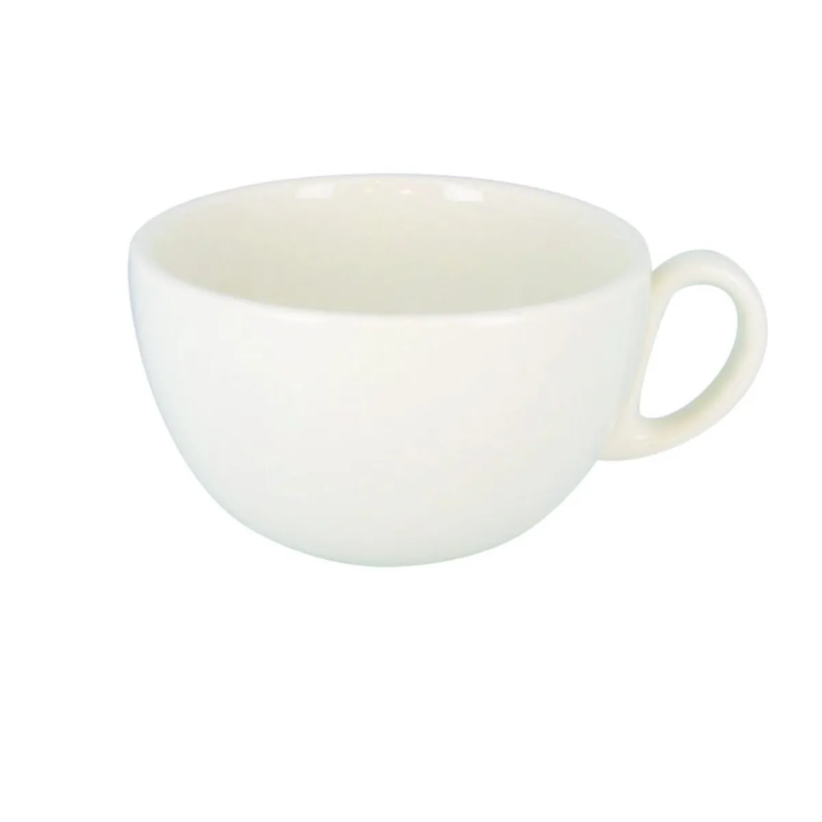 Tasse à déjeuner rond ivoire porcelaine vitrifiée 37 cl Ø 11 cm Barista - RAK Sale
