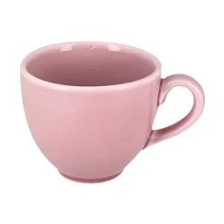 Tasse à déjeuner rond rose porcelaine vitrifiée 28 cl Ø 9 cm Vintage - RAK Clearance