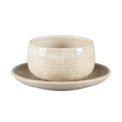 RAK Tasse à déjeuner rond vanilla porcelaine vitrifiée 41 cl Ø 11 cm Krush Best