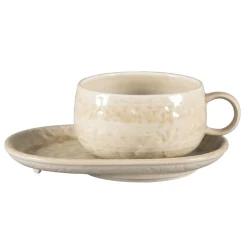RAK Tasse à déjeuner rond vanilla porcelaine vitrifiée 41 cl Ø 11 cm Krush Clearance