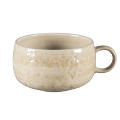 RAK Tasse à déjeuner rond vanilla porcelaine vitrifiée 41 cl Ø 11 cm Krush Clearance