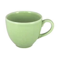 RAK Tasse à déjeuner rond vert porcelaine vitrifiée 28 cl Ø 9 cm Vintage Clearance