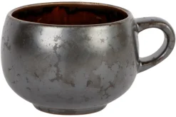 PROOF Tasse à espresso argent porcelaine 10 cl Ø 6 cm Elements Mineral New