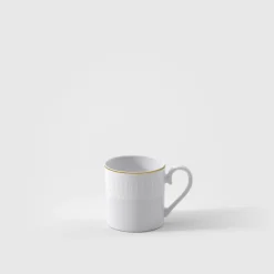 Tasse à espresso blanc porcelaine bone china 8 cl Chateau Septfontaines - VILLEROY & BOCH New
