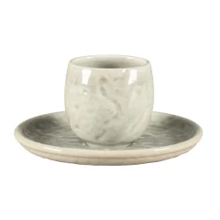 Tasse à espresso céladon porcelaine vitrifiée 10 cl Ø 6 cm Krush - RAK Sale