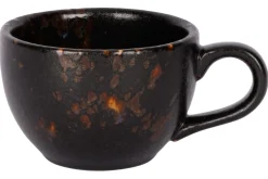 PROOF Tasse à espresso noir porcelaine 7 cl Ø 7 cm Etna Outlet