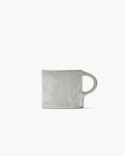 Tasse à espresso rond écru grès émaillé 11 cl 8 cm La Mère - SERAX