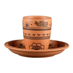 RAK Tasse à espresso rond Tero Décor Denia porcelaine 9 cl Ø 5,8 cm Earth Clearance