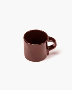 Tasse à espresso rond Venetian red grès émaillé 11 cl 8 cm La Mère - SERAX Hot