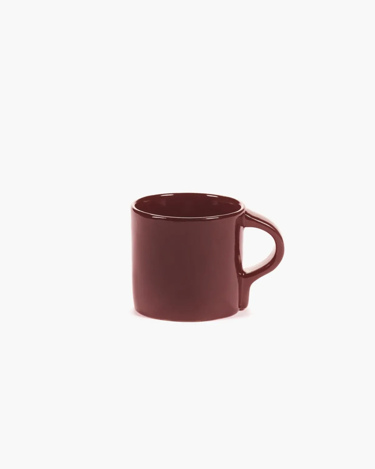 Tasse à espresso rond Venetian red grès émaillé 11 cl 8 cm La Mère - SERAX Hot