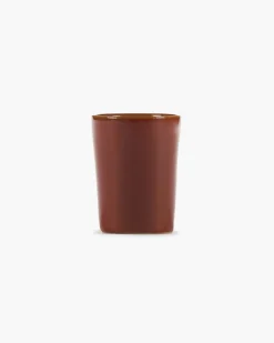 Tasse à espresso rond Venetian red grès émaillé 7 cl 5 cm La Mère - SERAX