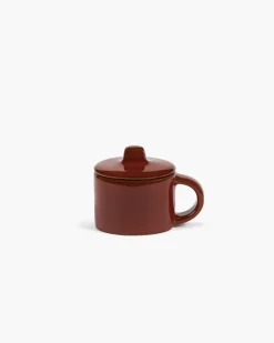 Tasse à espresso rond Venetian red grès émaillé 11 cl 8 cm La Mère - SERAX New
