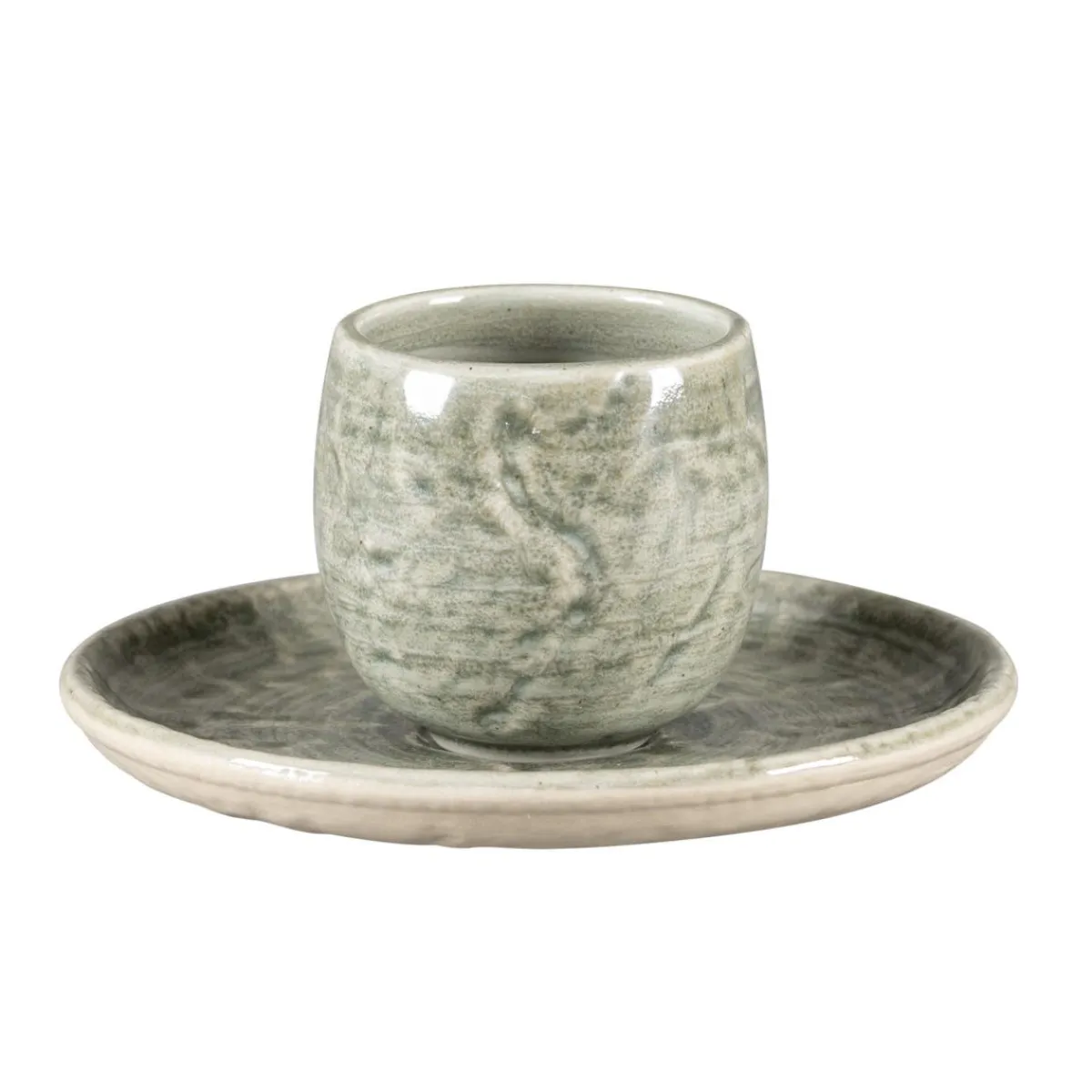 RAK Tasse à espresso Sage porcelaine vitrifiée 10 cl Ø 6 cm Krush Best