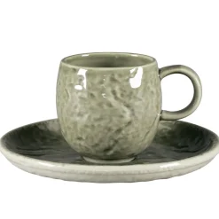 Tasse à espresso steel porcelaine vitrifiée 10 cl Ø 6 cm Krush - RAK Sale