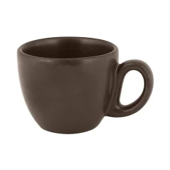 Tasse expresso brun porcelaine vitrifiée 8 cl Ø 6,5 cm Genesis - RAK