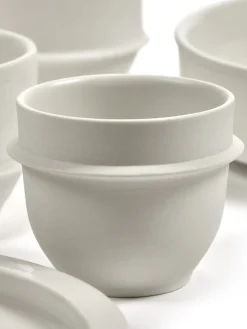 Tasse à expresso 8 cl rond Alabaster porcelaine 15 cl Ø 7 cm Dune - SERAX Hot