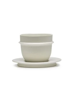 Tasse à expresso 8 cl rond Alabaster porcelaine 15 cl Ø 7 cm Dune - SERAX Hot