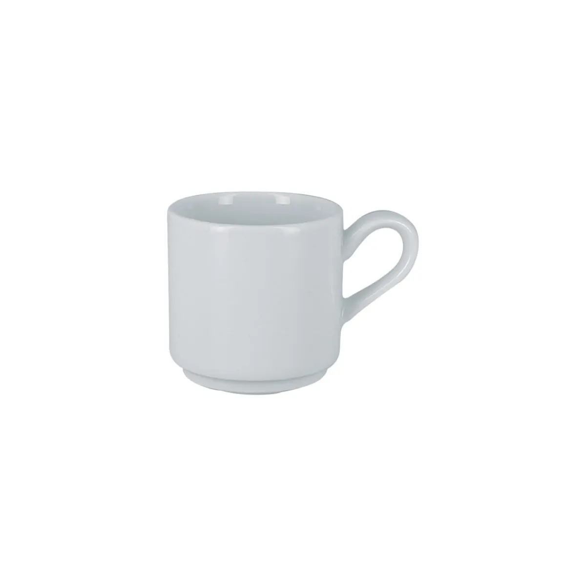 Tasse à expresso empilable blanc porcelaine vitrifiée 9 cl Ø 6 cm Access - RAK Best
