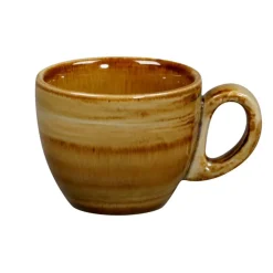 Tasse à expresso Garnet porcelaine vitrifiée 8 cl Ø 6,5 cm stone Spot - RAK Best
