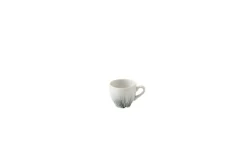 CHURCHILL Tasse à expresso rond Black porcelaine vitrifiée 10 cl Ø 6,5 cm Tide Discount