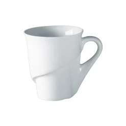 Tasse à expresso rond blanc porcelaine vitrifiée 9 cl Ø 6,5 cm Delissea - RAK New