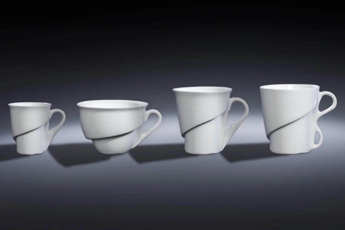 Tasse à expresso rond blanc porcelaine vitrifiée 9 cl Ø 6,5 cm Delissea - RAK New