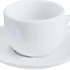 Aucune Tasse à expresso rond blanc porcelaine 20 cl Ø 8,5 cm Scandia Best