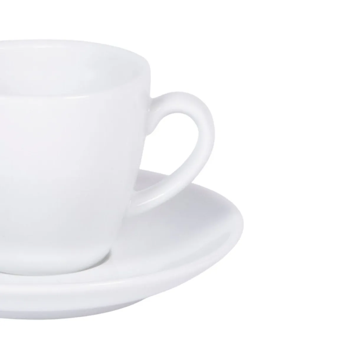 PRO.MUNDI Tasse à expresso rond blanc porcelaine 10 cl Ø 6,3 cm Emotions Hot