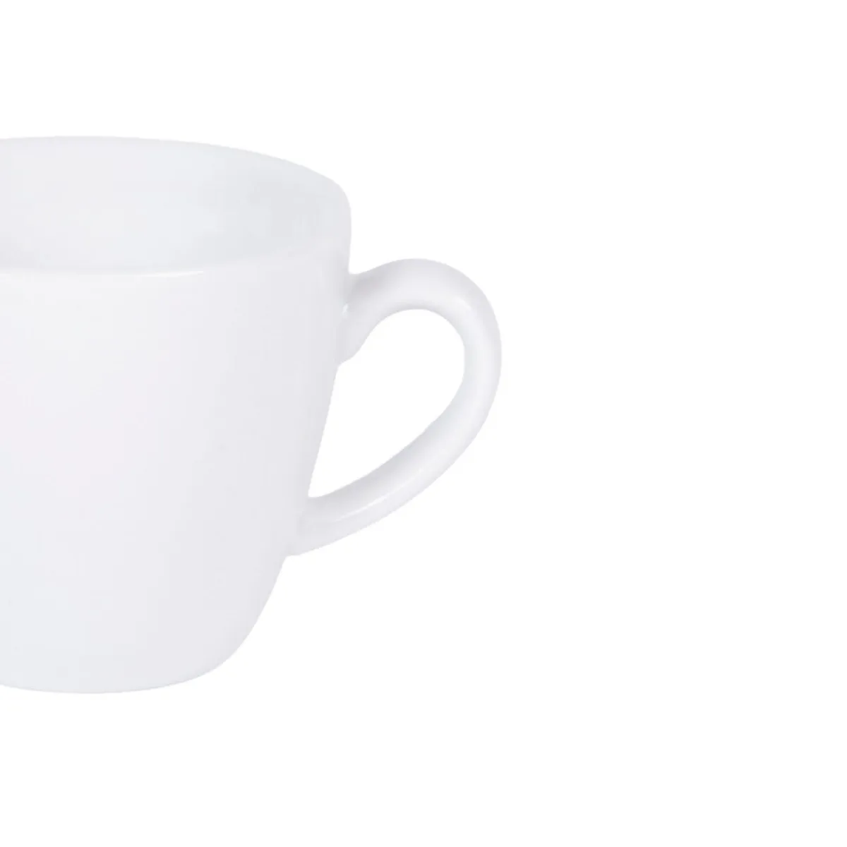 PRO.MUNDI Tasse à expresso rond blanc porcelaine 10 cl Ø 6,3 cm Emotions Hot