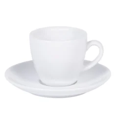 PRO.MUNDI Tasse à expresso rond blanc porcelaine 10 cl Ø 6,3 cm Emotions Hot