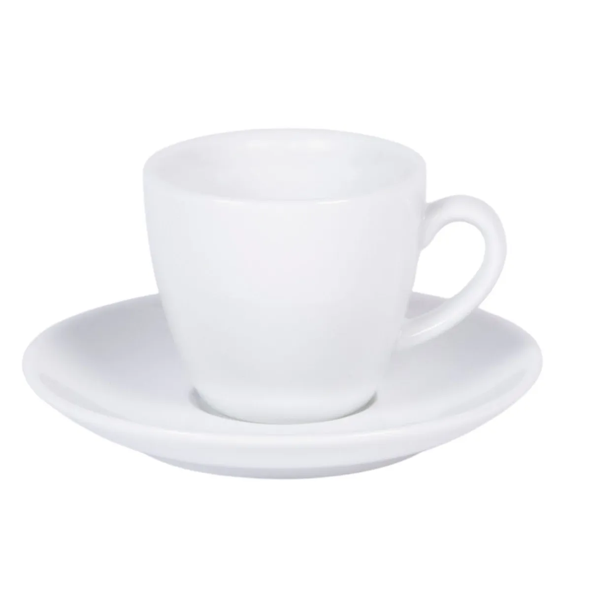 PRO.MUNDI Tasse à expresso rond blanc porcelaine 10 cl Ø 6,3 cm Emotions Hot