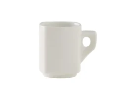 PRO.MUNDI Tasse à expresso rond blanc porcelaine 9 cl Ø 5,2 cm Cafett Online