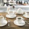 PRO.MUNDI Tasse à expresso rond blanc porcelaine 8 cl Ø 5,2 cm Slim O Online