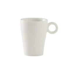 PRO.MUNDI Tasse à expresso rond blanc porcelaine 8 cl Ø 5,2 cm Slim O Online