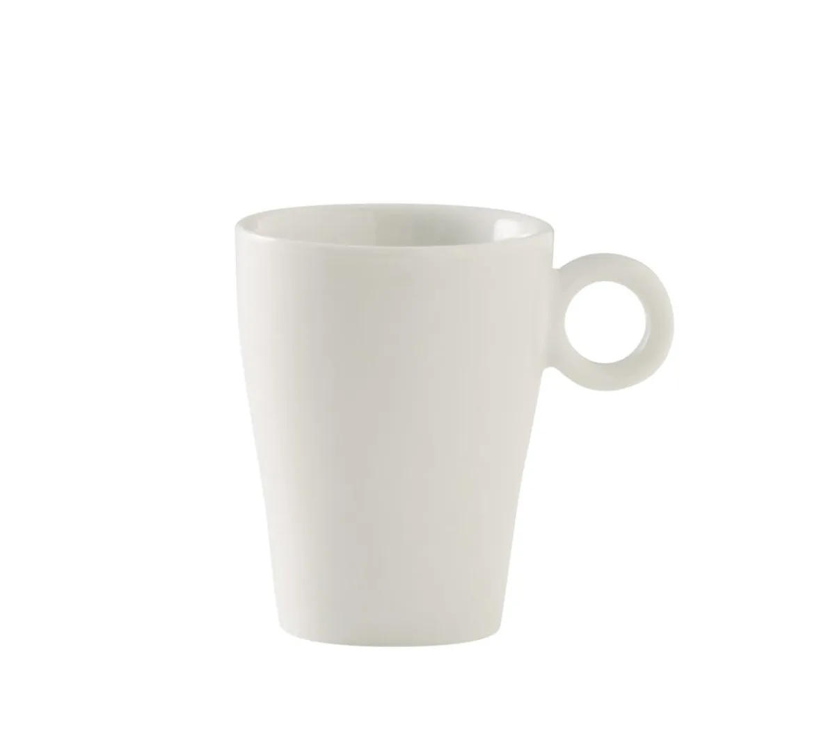PRO.MUNDI Tasse à expresso rond blanc porcelaine 8 cl Ø 5,2 cm Slim O Online