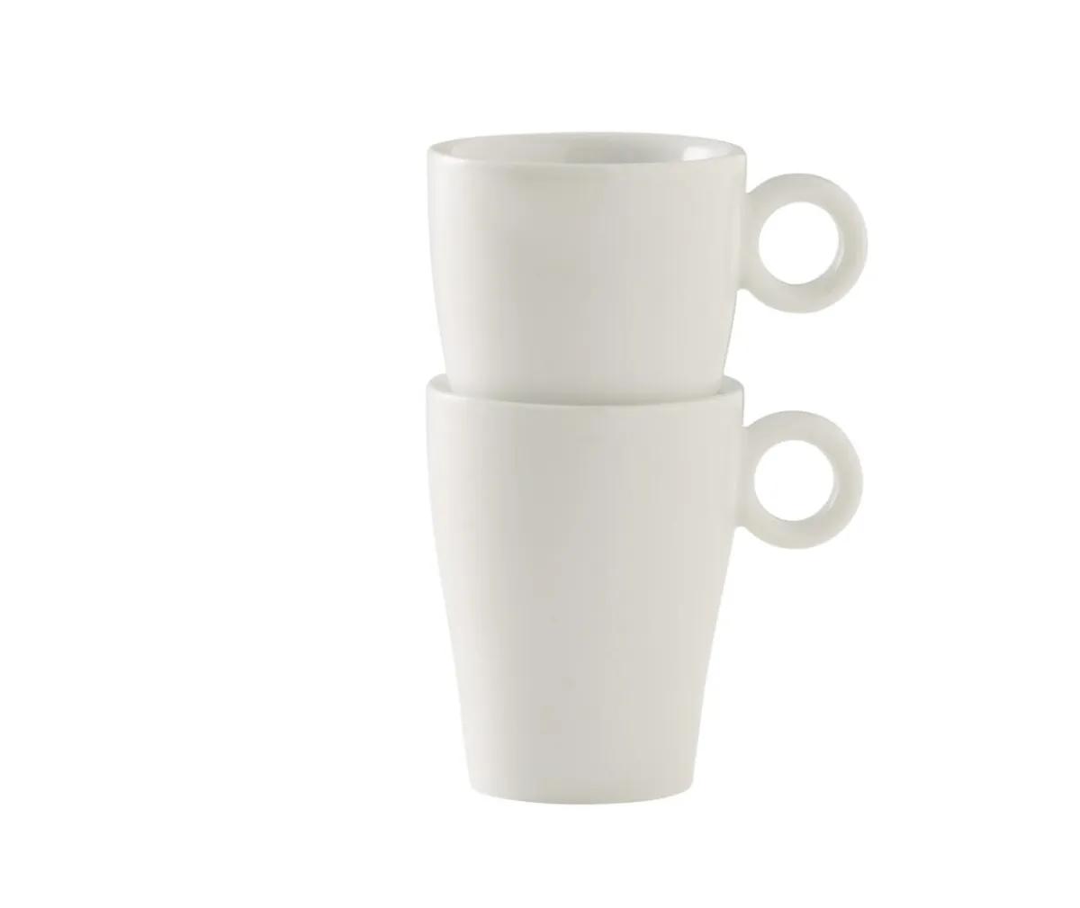 PRO.MUNDI Tasse à expresso rond blanc porcelaine 8 cl Ø 5,2 cm Slim O Online