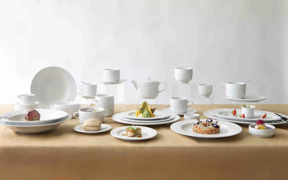 ACCOLADE Tasse expresso rond blanc porcelaine 9 cl Ø 6,8 cm Presto Outlet