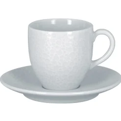 Tasse à expresso rond blanc porcelaine 9 cl Ø 6,5 cm Charm - RAK Discount