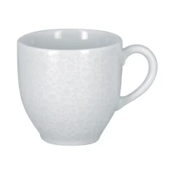 Tasse à expresso rond blanc porcelaine 9 cl Ø 6,5 cm Charm - RAK Discount