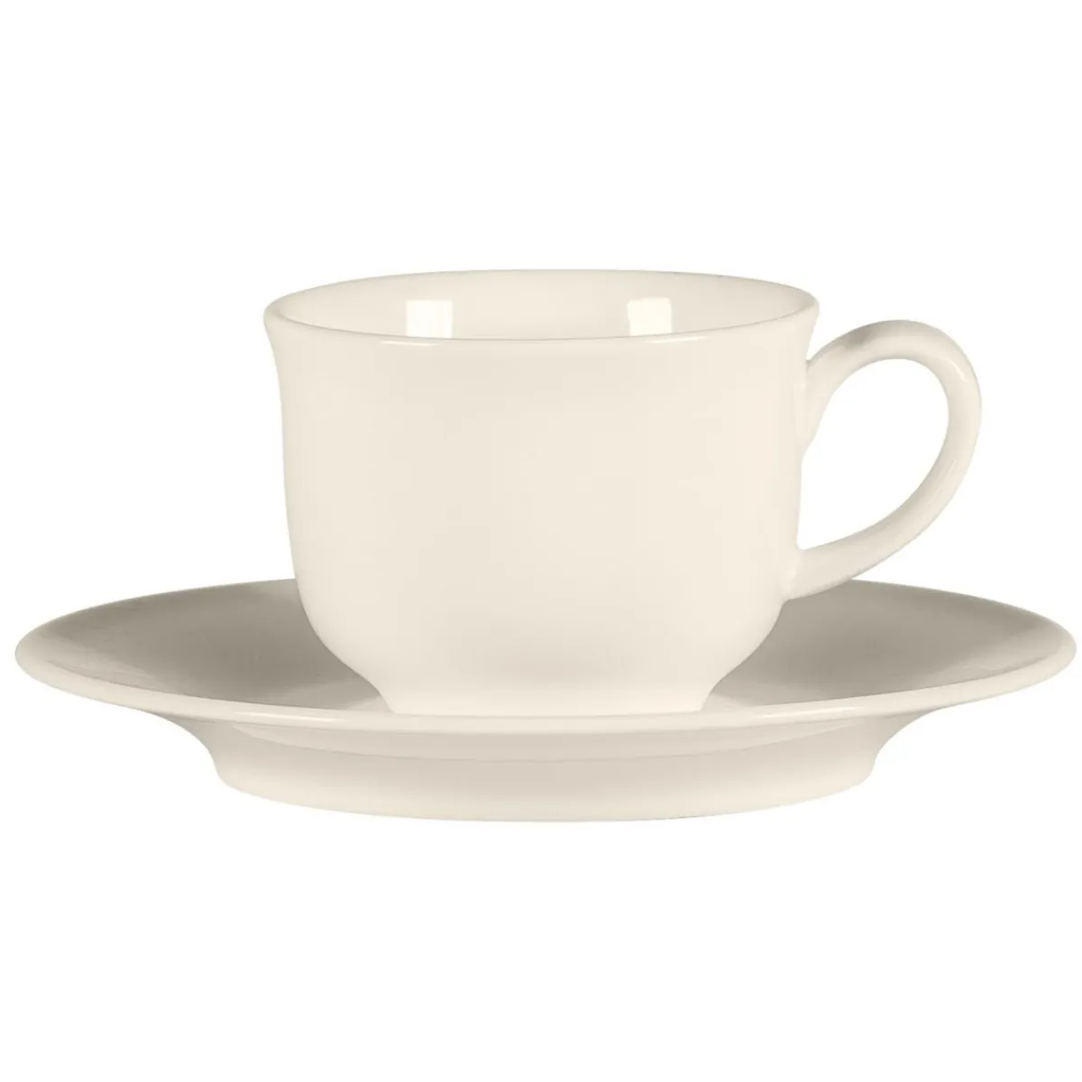RAK Tasse à expresso rond blanc porcelaine bone china 6,8 cl Ø 6,1 cm Bravura New
